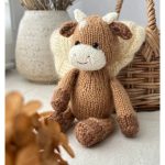 Cute calf Ronnie knitting pattern