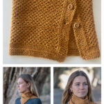 Desire Paths Neck Warmer Free Knitting Pattern