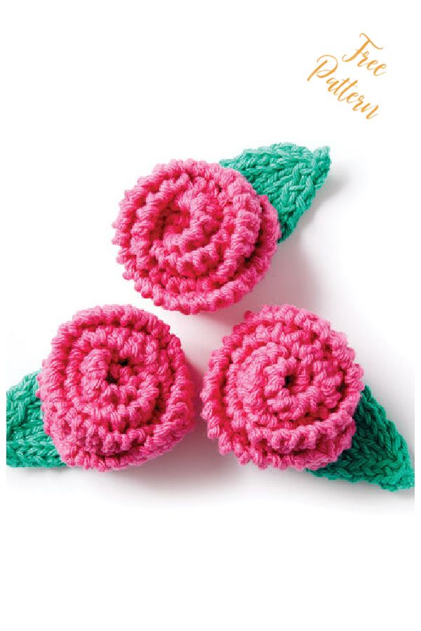 Fabulous Floral Free Knitting Pattern