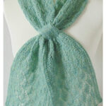Felicienne Ascot-style Lace Scarf Free Knitting Pattern