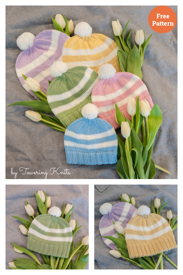 Grandma's Baby Hat Free Knitting Pattern