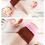 Ice Cream Cone Free Knitting Pattern