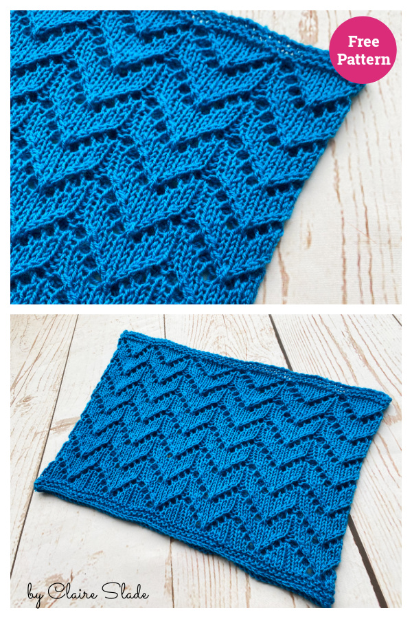 Ophrys Lace Cowl Free Knitting Pattern
