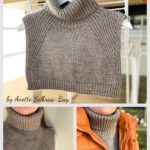 Snuggle Neck Free Knitting Pattern