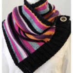 Ticket To Ride Buttoned Cowl Free Knitting Pattern
