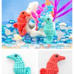 Tiny Seahorse Free Knitting Pattern