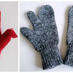 Trigger Finger Mittens Knitting Patterns