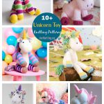 10+ Adorable Unicorn Toy Knitting Patterns