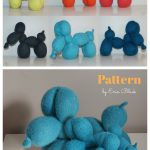 Balloon Dog Knitting Pattern