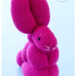 Bunny Balloon Animal Free Knitting Pattern