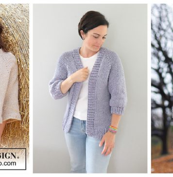 Easy Stay Home Cardigan Free Knitting Pattern