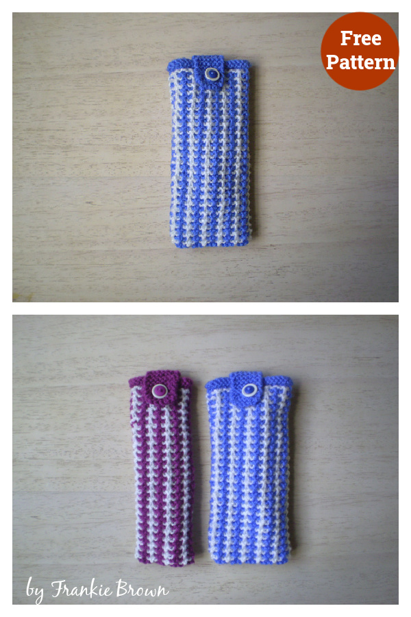 Glasses Case Free Knitting Pattern