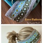Hidden Falls Headband Free Knitting Pattern