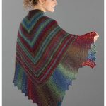 Lace Edge Garter Stitch Shawl Free Knitting Pattern