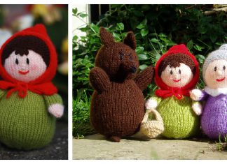 Little Red Riding Hood Doll Free Knitting Pattern