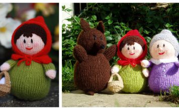 Little Red Riding Hood Doll Free Knitting Pattern