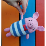 Mr. Schnitzel the Pig Free Knitting Pattern