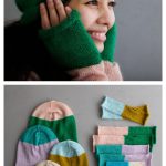 Pigment Hat and Hand Warmers Free Knitting Pattern