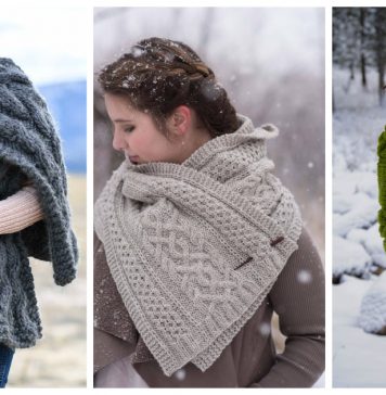 Cable Wrap Knitting Patterns