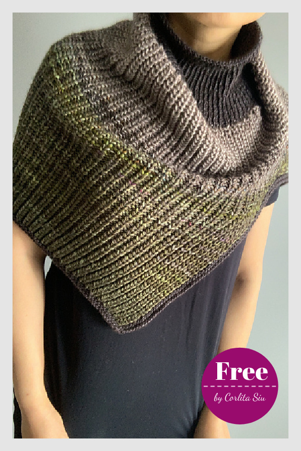 Cowl simplesmente Free Knitting Pattern