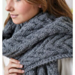 Cozy Cable Wrap Free Knitting Pattern