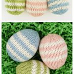 Easter Egg Free Knitting Pattern