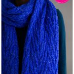 Estuary Cable Wrap Free Knitting Pattern