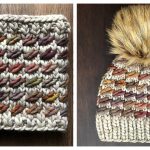 Lara Cowl and Hat Set Free Knitting Pattern