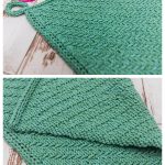 Woven Waves Dishtowel Free Knitting Pattern