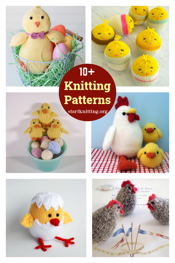 10+ Adorable Chick Knitting Patterns 