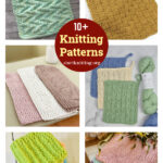 10+ Easy Dishcloths Knitting Patterns