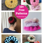 10+ Scrunchie Free Knitting Patterns