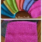 Alaina’s Simple Seed Stitch Dishcloth Free Knitting Pattern