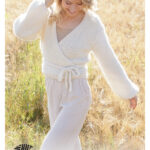 Ballerina’s Dream Wrap-around Jacket Free Knitting Pattern