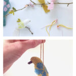 Blossom Birds Free Knitting Pattern