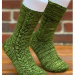 Braided Cable Socks Free Knitting Pattern