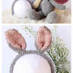 Bunny Ears Headband Free Knitting Pattern