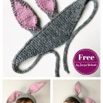 Bunny Ears Headband Free Knitting Pattern