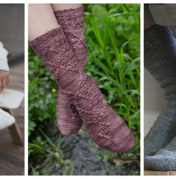 Cable Socks Free Knitting Patterns