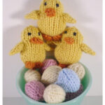 Chicks and Eggs Free Knitting Pattern