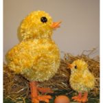 Easter Big Chick Little Chick Free Knitting Pattern