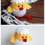 Easter Chicken Knitting Pattern