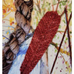 Flight of the Advent Knit Feather Free Knitting Pattern