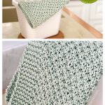 Irish Moss Stitch Dishcloth Free Knitting Pattern