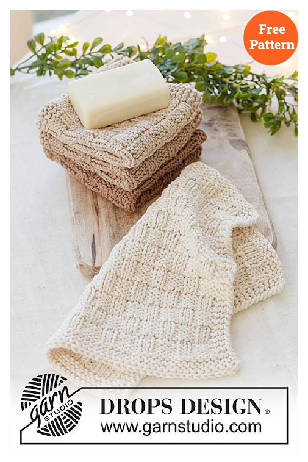 Light Touch Cloths Free Knitting Pattern