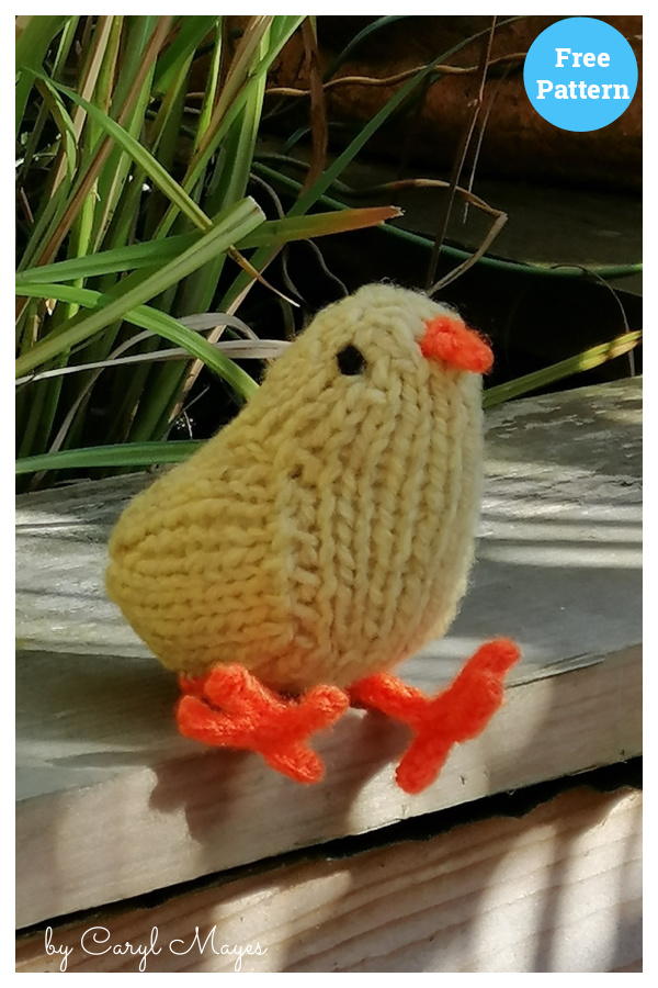 Little Chick Free Knitting Pattern