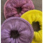 Luxury Mohair Scrunchie Free Knitting Pattern
