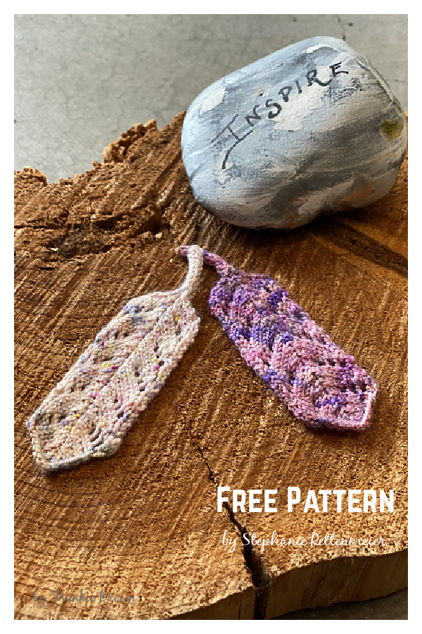 Bird Feather Free Knitting Pattern