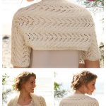 Secret Love Wedding Lace Shrug Free Knitting Pattern