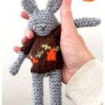 Spring Bunny Free Knitting Pattern